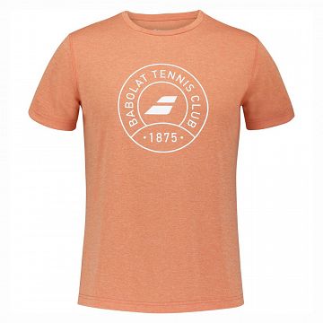 Babolat Exercise Graphic Tee Vibrant Orange